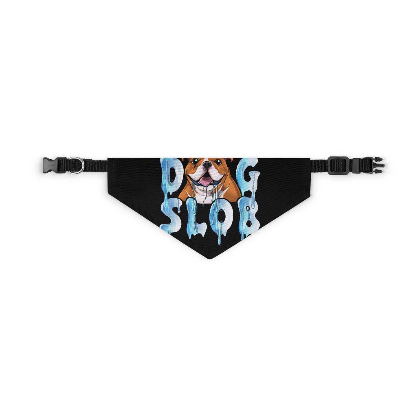 Dog Slob ® Pet Bandana Collar Black