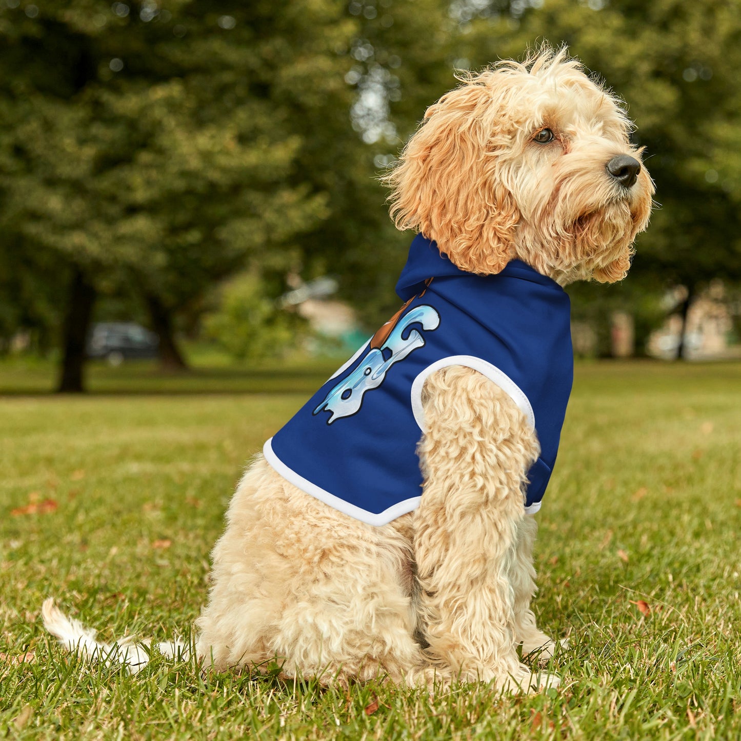 Dog Slob ® Hoodie Blue