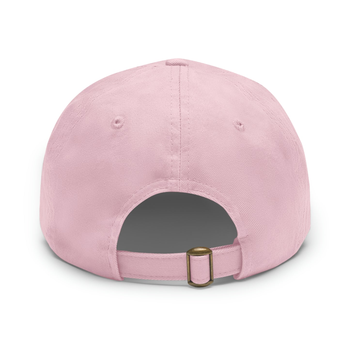 Dog Slob ® Dad Hat with Leather Patch (Round)