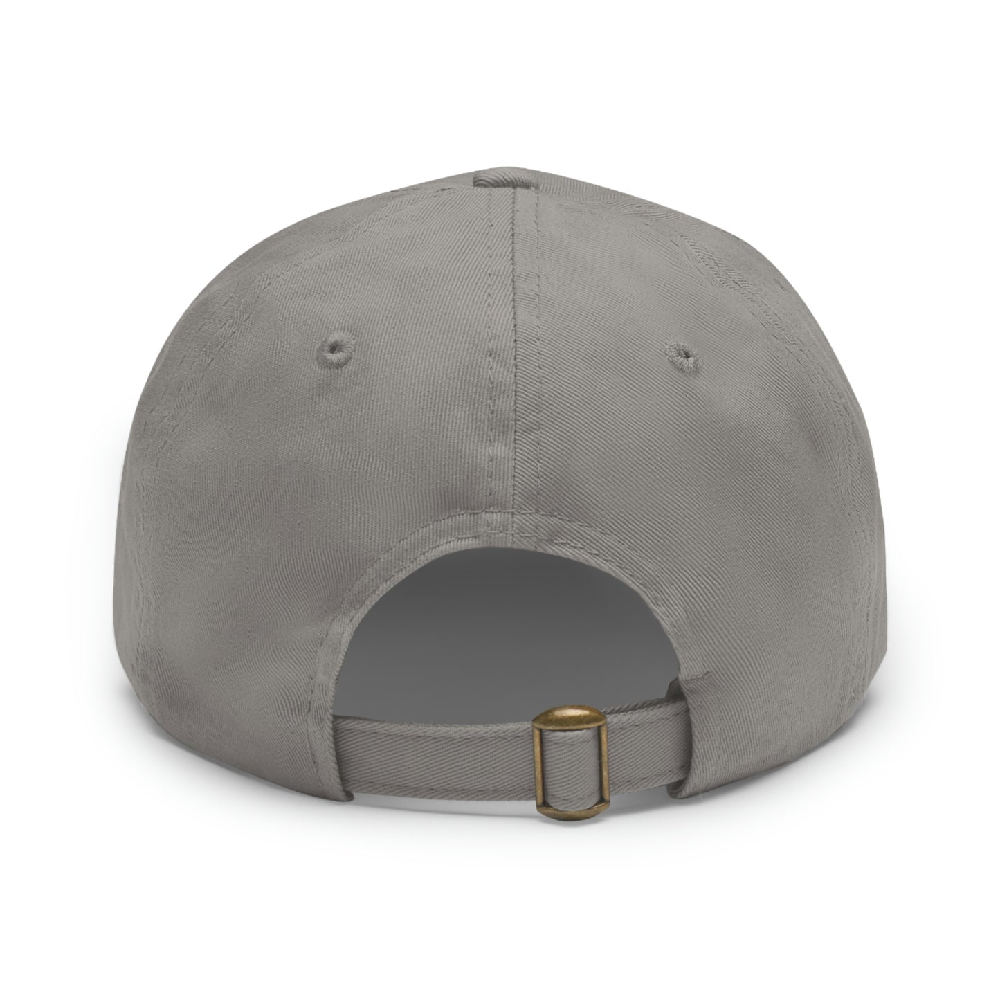 Dog Slob ® Dad Hat with Leather Patch (Round)