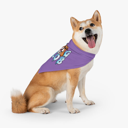 Dog Slob ® Pet Bandana Purple