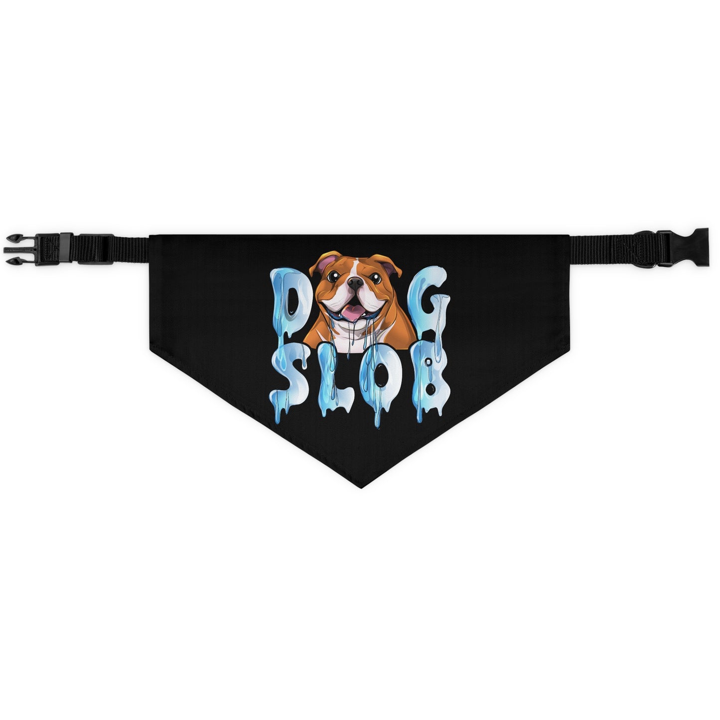 Dog Slob ® Pet Bandana Collar Black